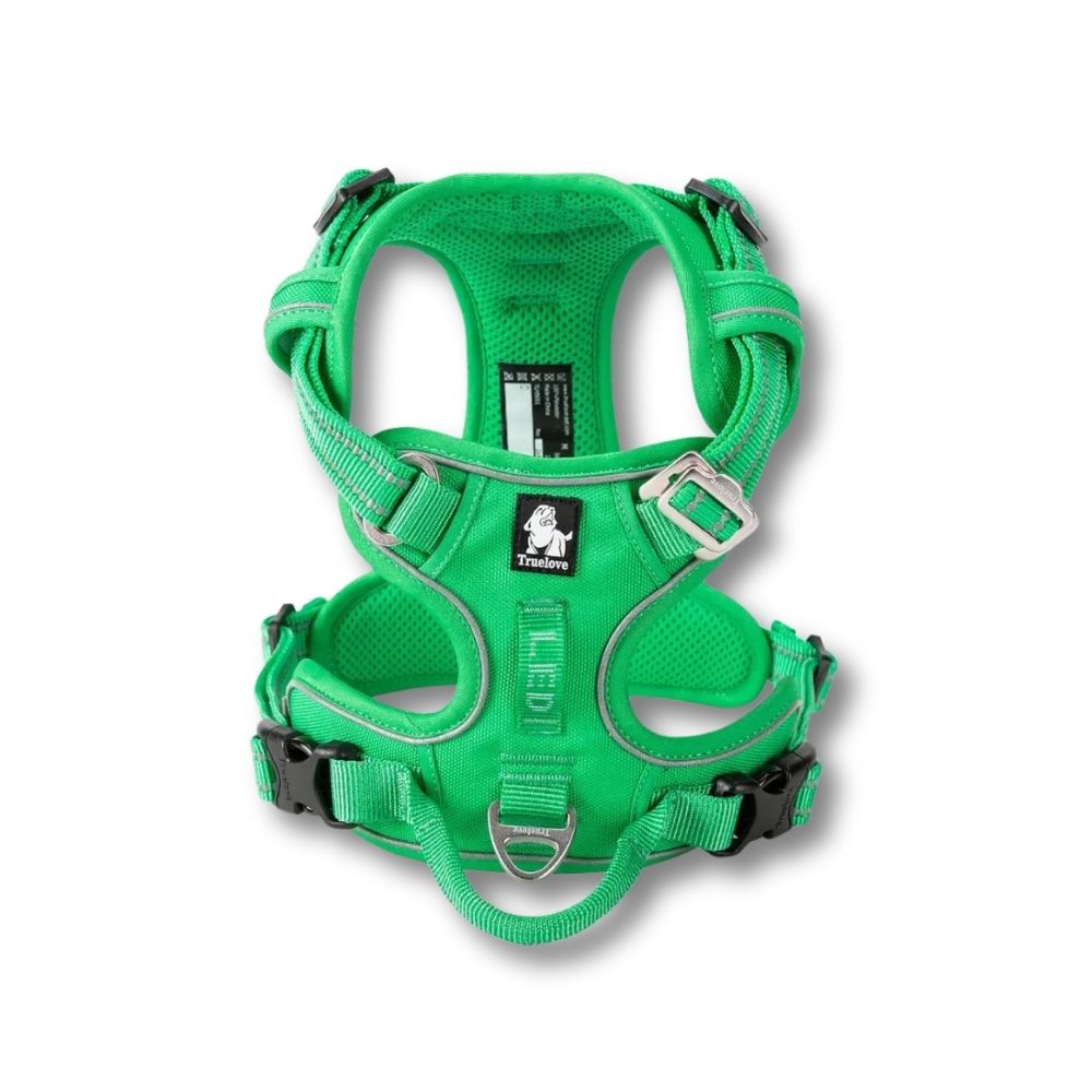 Quick Release Dog Harness - Green