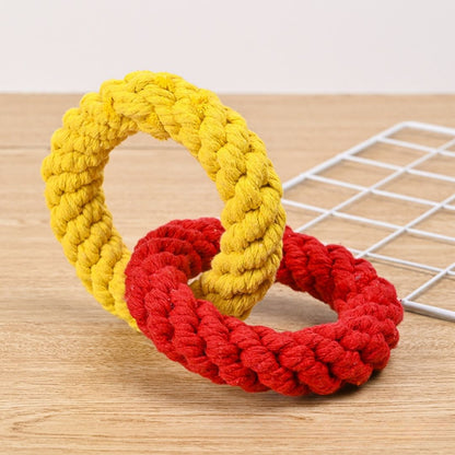 Cotton Rope Double Ring