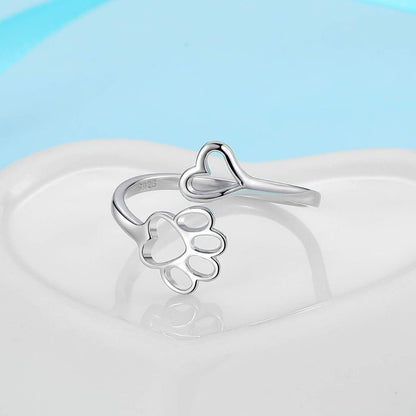 Paw & Love Ring