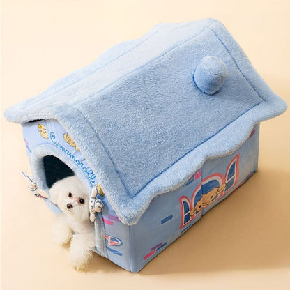 Plush Foldable House - Cinnamon + Free Blanket