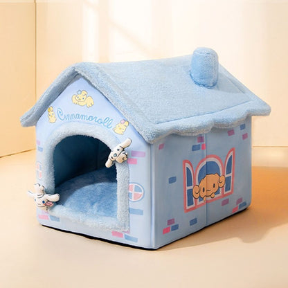 Plush Foldable House - Cinnamon + Free Blanket