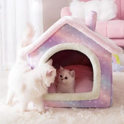 Plush Foldable House - Sky + Free Blanket