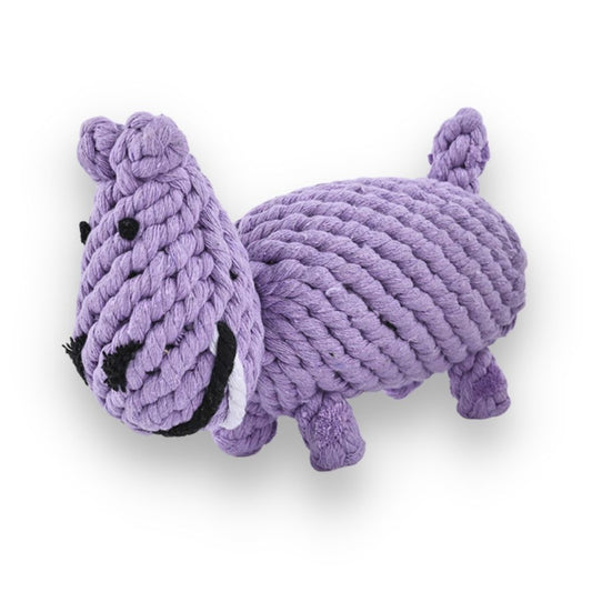 Cotton Rope Hippo