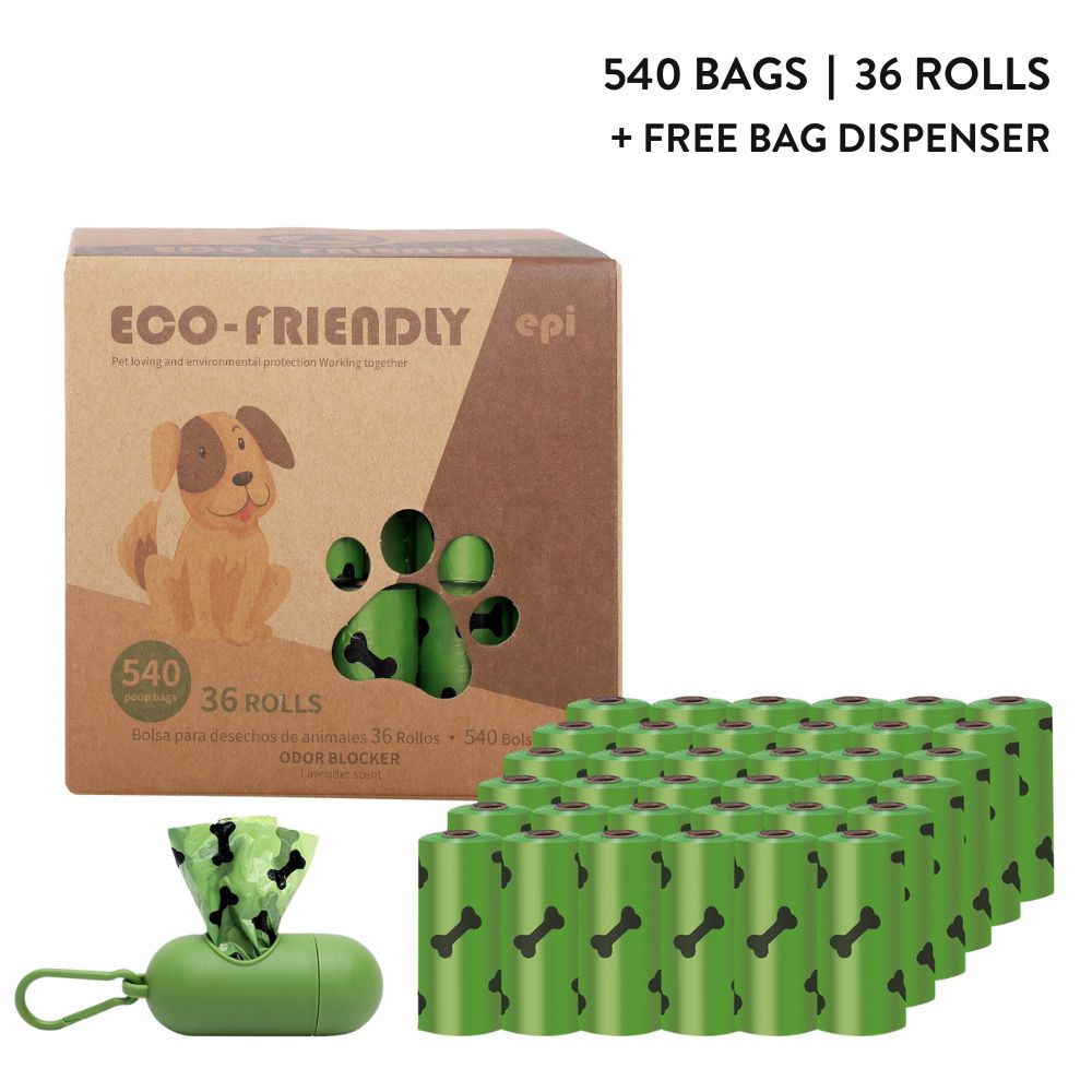 Poop Bags - Up To 540 Pieces