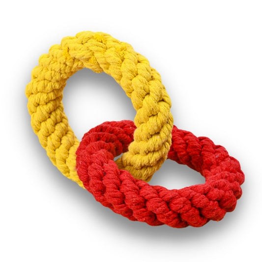 Cotton Rope Double Ring