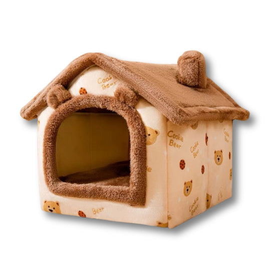 Plush Foldable House - Bear + Free Blanket