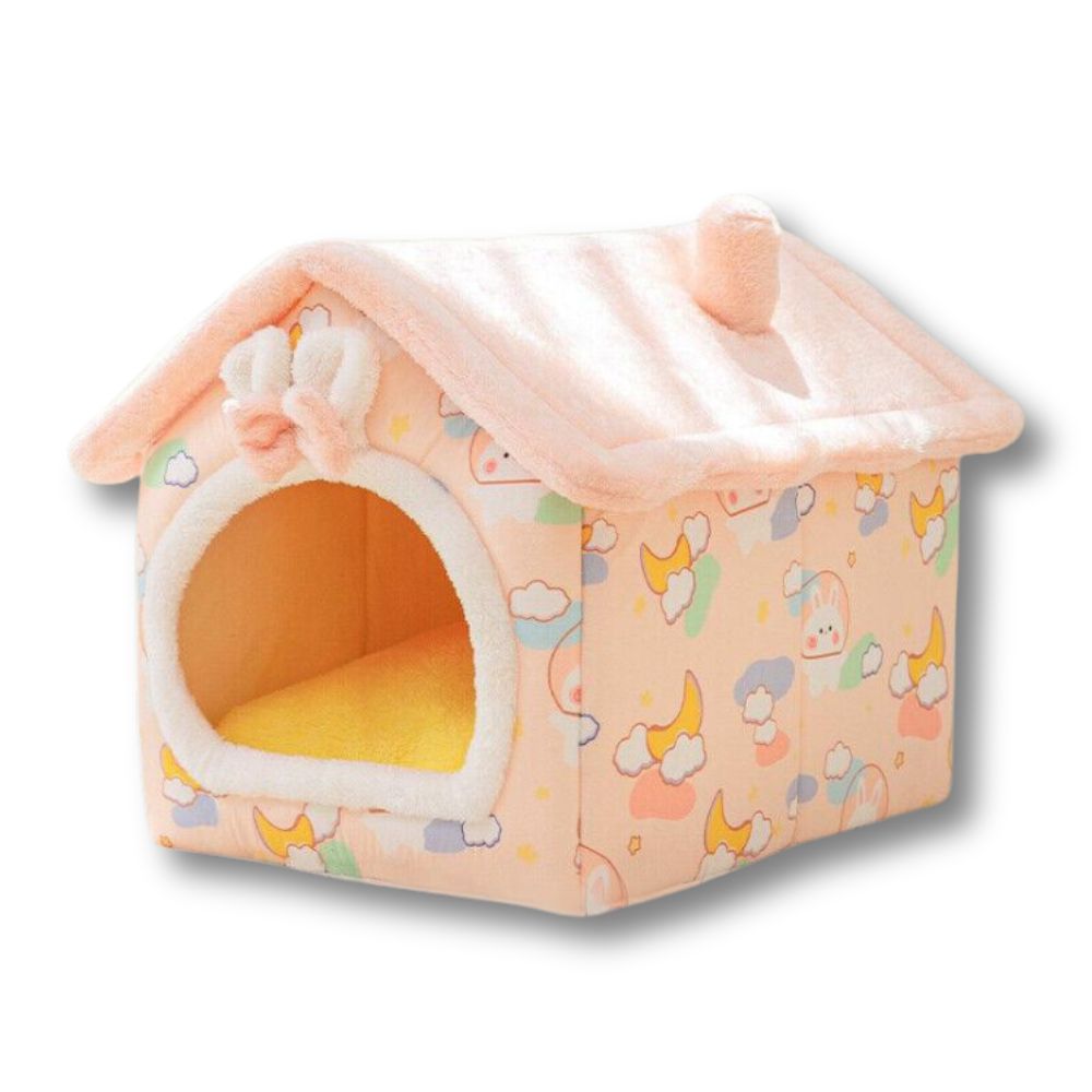 Plush Foldable House - Cloudy + Free Blanket